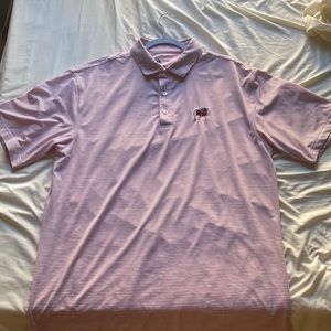 Onward Reserve UGA bulldog striped polo
